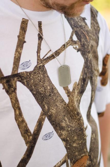 MFH tricou real tree model, hunter-snow