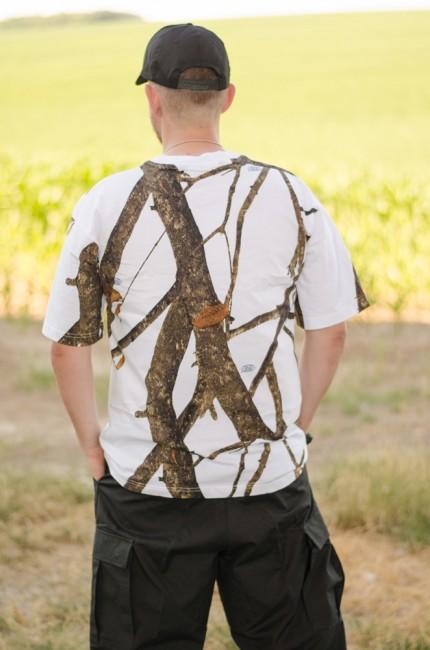 MFH tricou real tree model, hunter-snow
