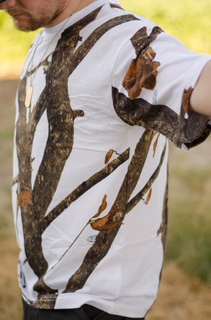 MFH tricou real tree model, hunter-snow