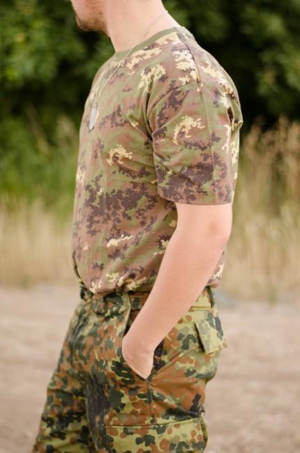 MFH tricou de camuflaj model vegetato, 160g/m2