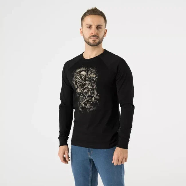 Helikon-Tex Fight to the grave tricou cu mânecă lungă, negru