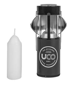 UCO lanternă pe lumânări alu, gri