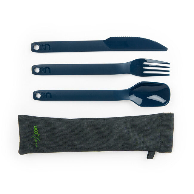 UCO Switch Set tacâmuri Spork, albastru, 3 buc.