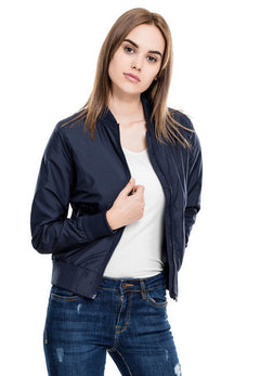 Urban Classics geacă bomber ușoară pentru femei, bleumarin