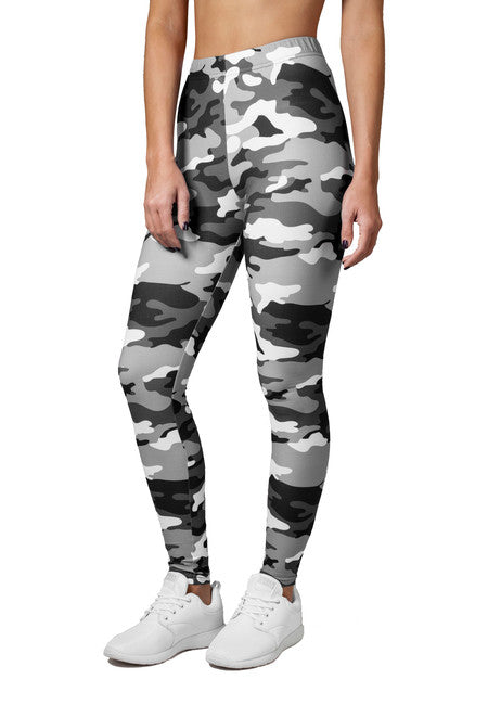 Urban Classics colanți pentru femei, Snow camo
