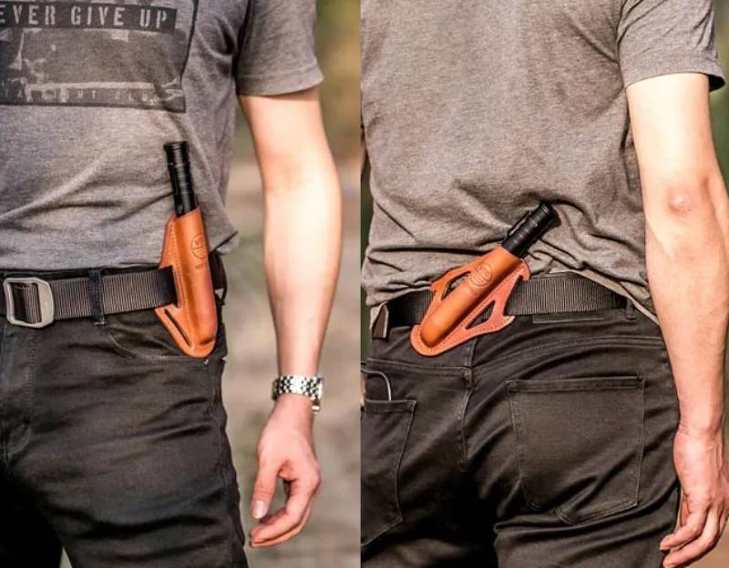 NexTorch® V68 Walker husă din piele, neagră
