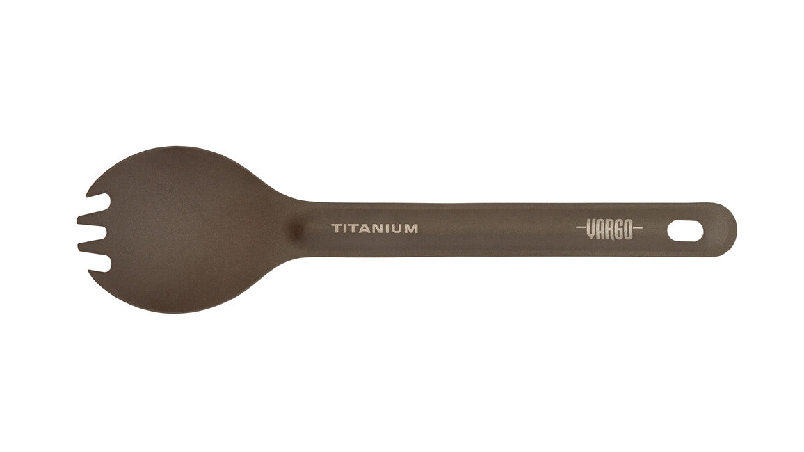Vargo ULV Spork tacâmuri din titan mat