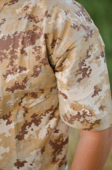 MFH tricou de camuflaj model vegetato desert