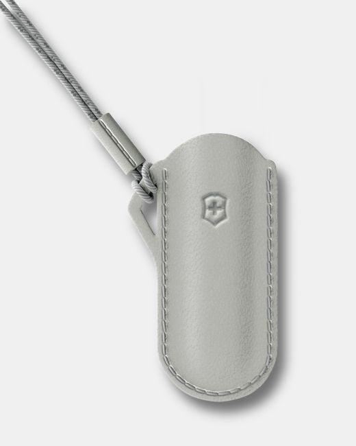 Victorinox husă din piele pentru briceag, gri