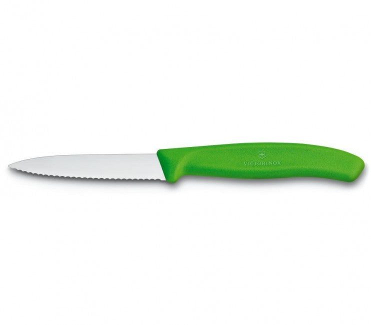 Victorinox cuțit de bucătărie universal zimțat, verde