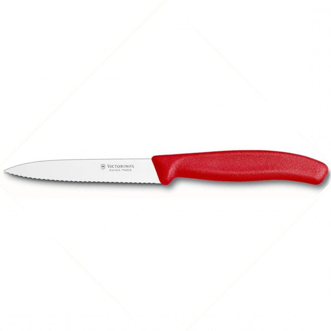 Victorinox cuțit de bucătărie universal zimțat, roșu
