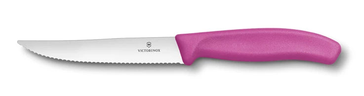 Victorinox Swiss Classic cuțit pentru steak și pizza, roz
