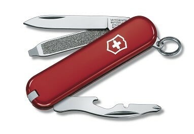 Victorinox Rally Cuțit multifuncțional Red 58 mm, roșu, 9 funcții