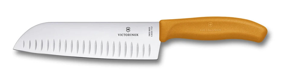 Victorinox Swiss Classic cuțit Santoku, portocaliu