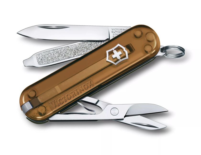 Victorinox Classic SD briceag Transparent, maro