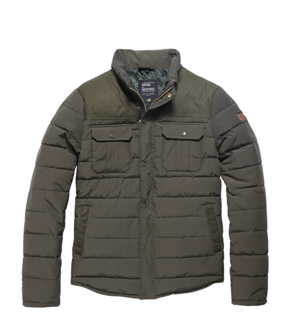 Vintage Industries Beeston geacă, drab