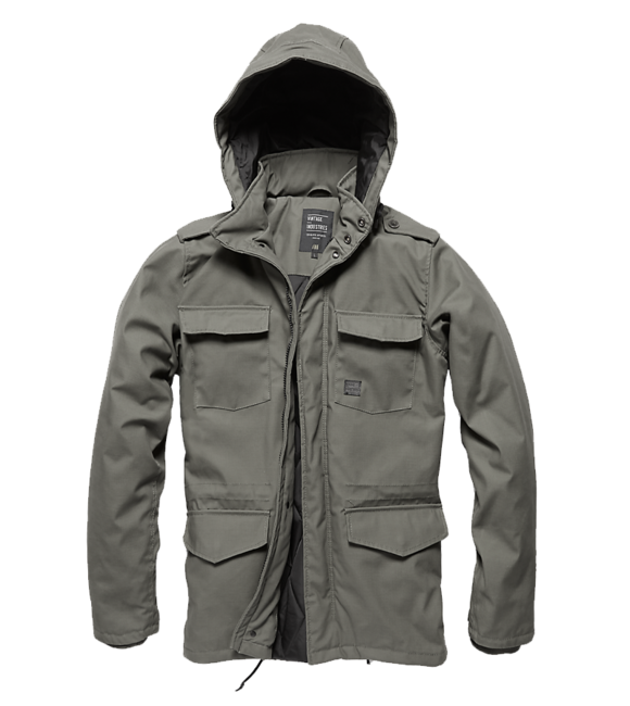 Vintage Industries Darren parka, gri