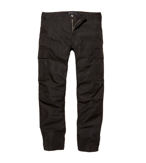 Vintage Industries Owen pantaloni, negri