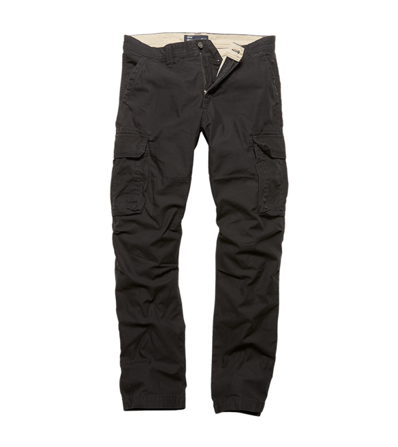 Vintage Industries Reef pantaloni, negri