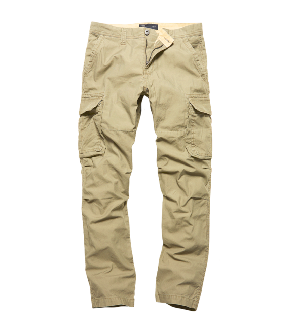 Vintage Industries Reef pantaloni, Dark khaki