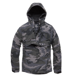 Vintage Industries Shooter Anorak geacă de tranziție, Dark camo