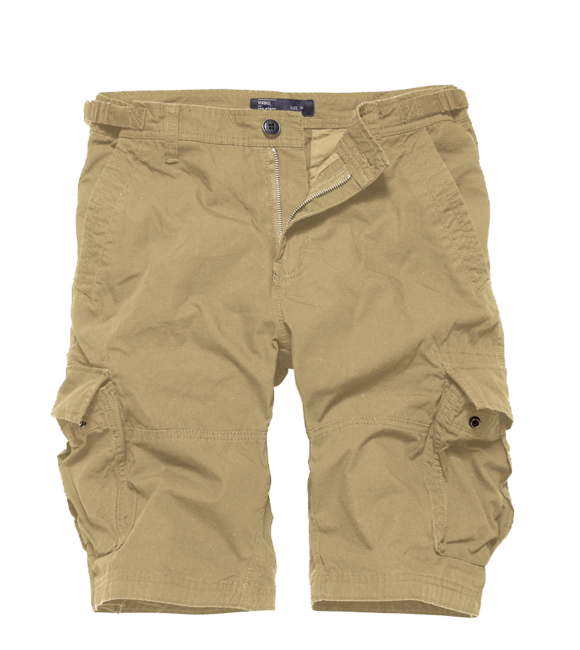 Vintage Industries Terrance pantaloni scurți, Dark khaki