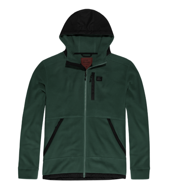 Vintage Industries Vitor hanorac fleece hollow fibre, verde