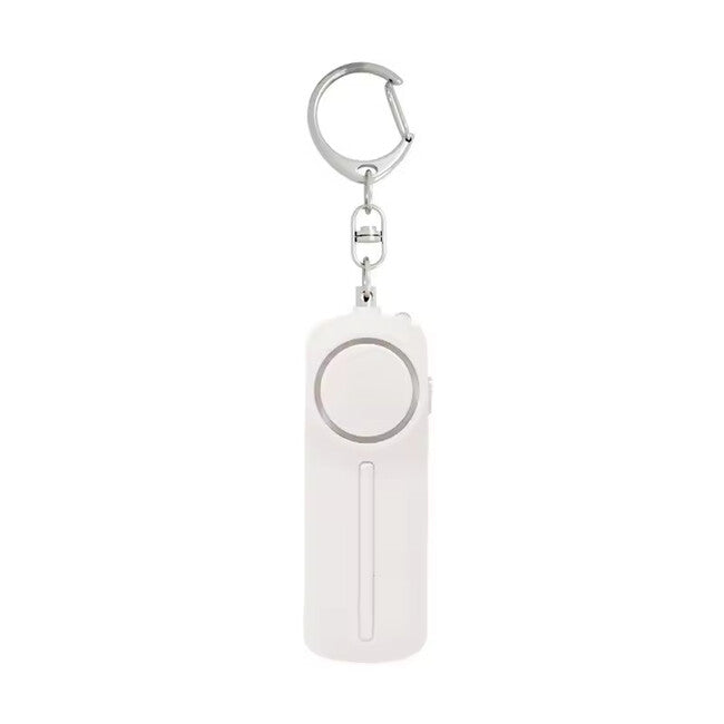 W&G SHIELD SOS alarmă personală cu LED și lanț de tragere, alb