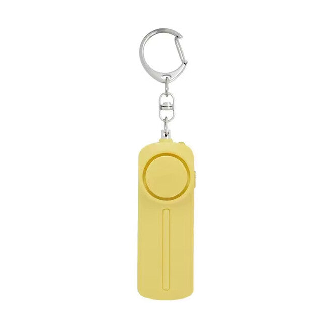 W&G SHIELD SOS alarmă personală cu LED și lanț de tragere detașabil, galben