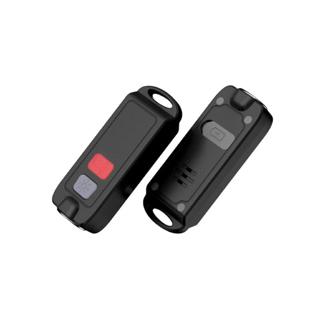 W&G SHIELD SOS alarmă personală cu LED și buton de activare, negru