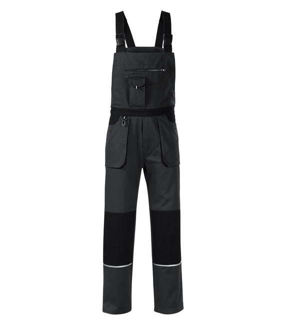 Rimeck Woody pantaloni pentru bărbați cu bretele, gri
