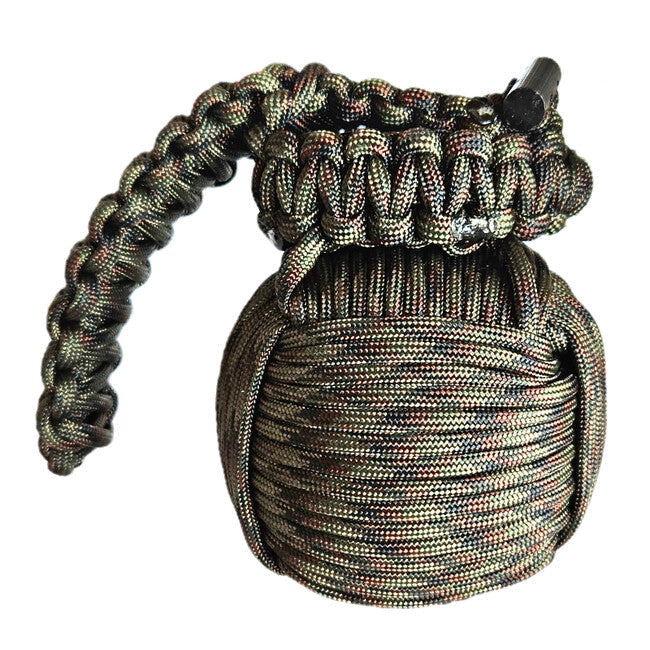 WARAGOD Menel set paracord supraviețuire, camo green