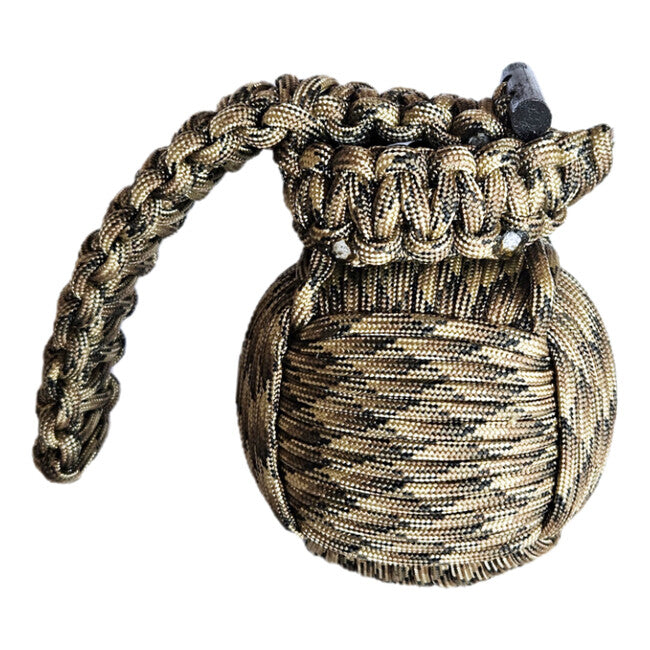 WARAGOD Menel set paracord de supraviețuire, camo coyot