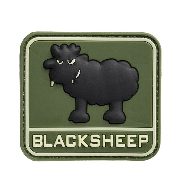 WARAGOD 3D BLACKSHEEP emblemă 6x5,5 cm, forest