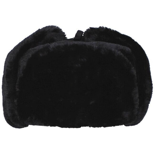 WARAGOD ushanka Baranica, neagră