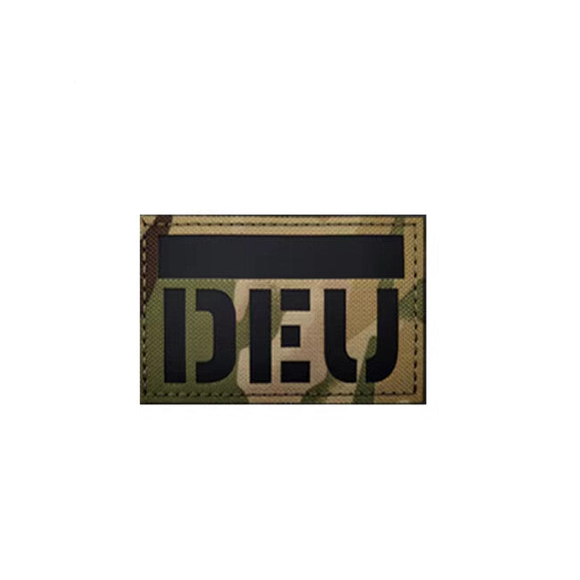 WARAGOD CP Camo emblemă cu steag de țară, Germania