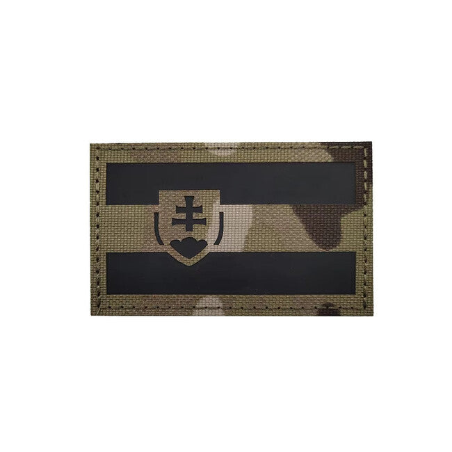 WARAGOD CP Camo emblemă cu steag de țară, Slovacia