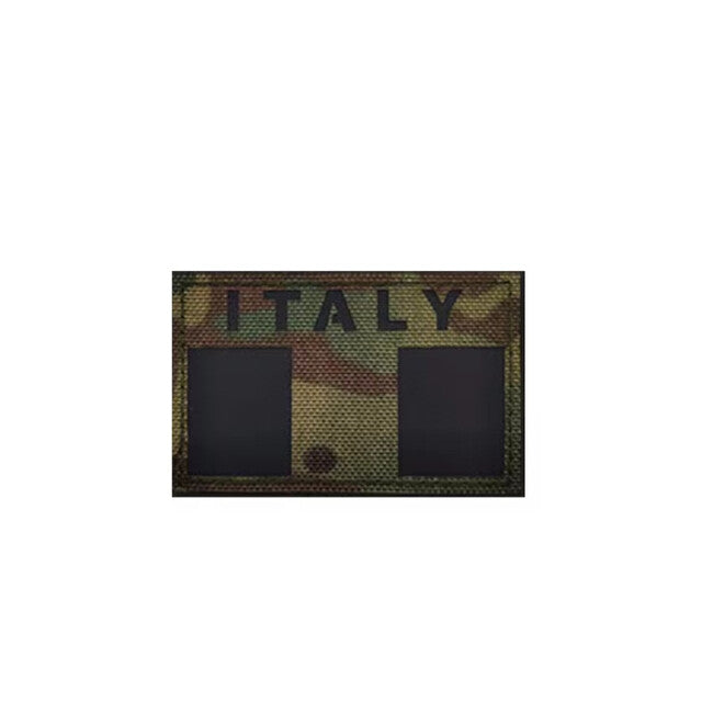 WARAGOD CP Camo emblemă cu steag de țară, Italia