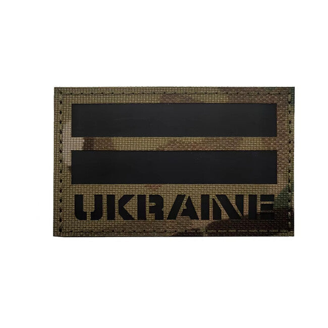 WARAGOD CP Camo emblemă cu steag de țară, Ucraina