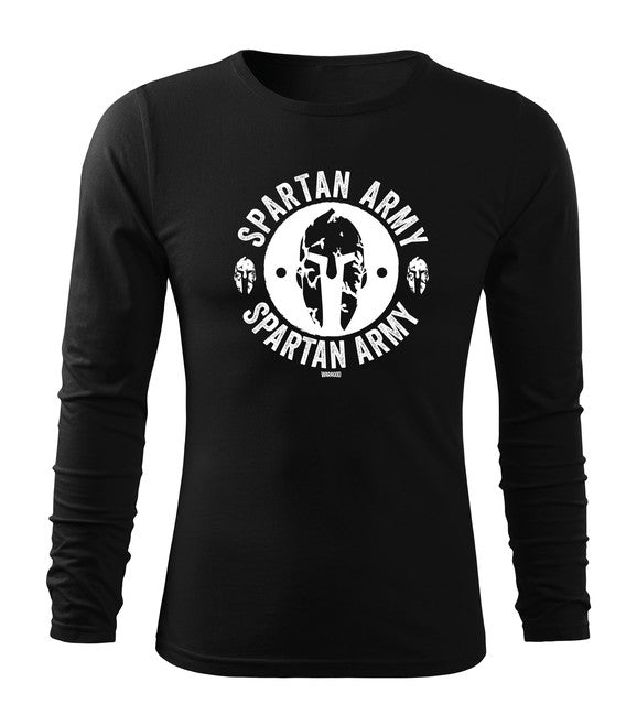 DRAGOWA Fit-T Archelaos tricou cu mânecă lungă 160 g/m², negru