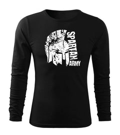 DRAGOWA Fit-T tricou cu mânecă lungă León 160 g/m², negru