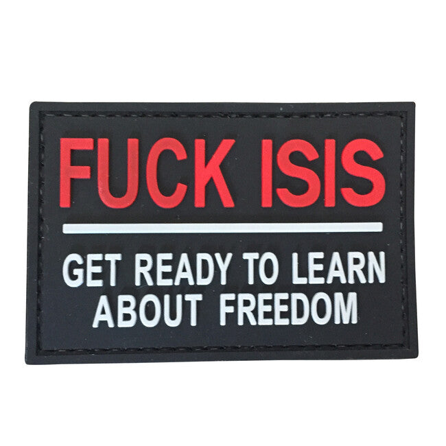 WARAGOD Fuck ISIS emblemă PVC