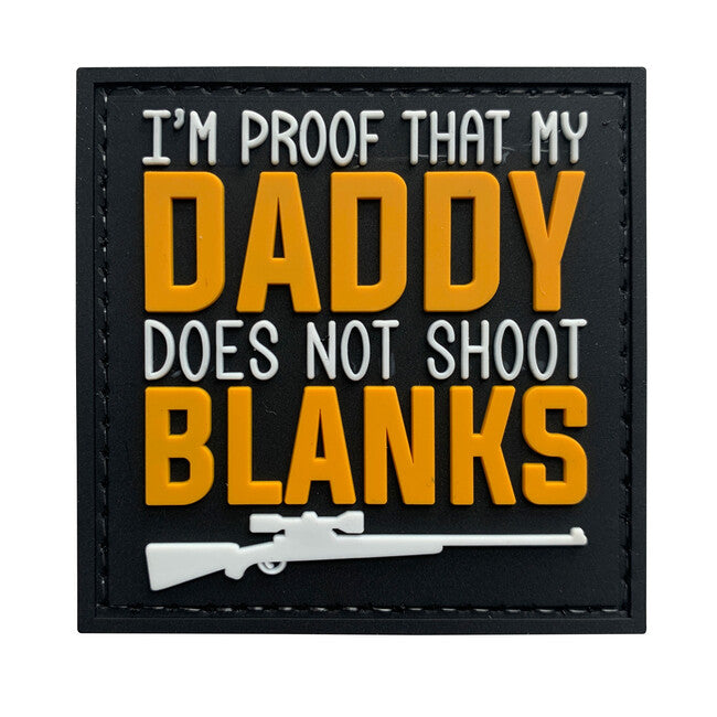 WARAGOD I'm proof that my daddy emblemă PVC