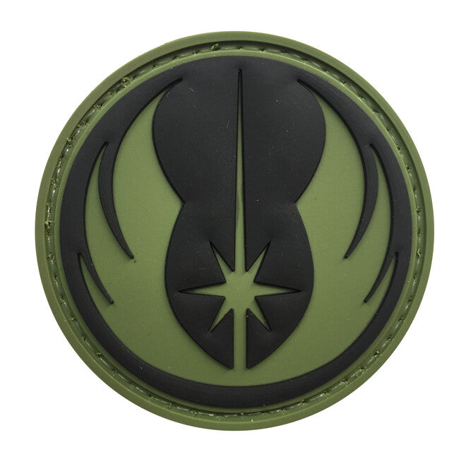 WARAGOD Jedi Order PVC emblemă, verde