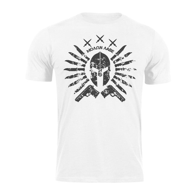DRAGOWA Ares tricou scurt 160 g/m², alb