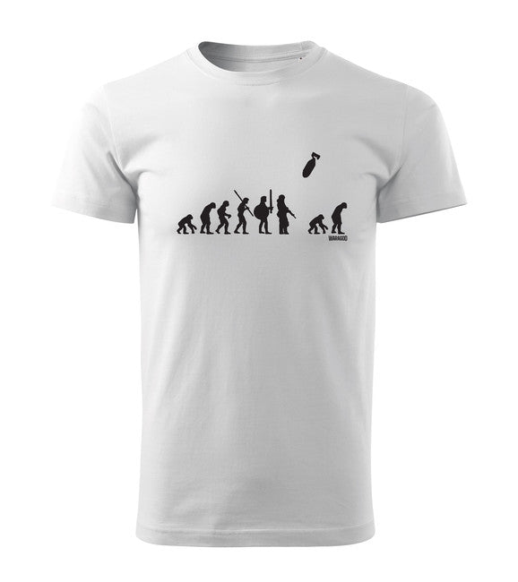 DRAGOWA tricou cu mânecă scurtă evoluție 160 g/m², alb