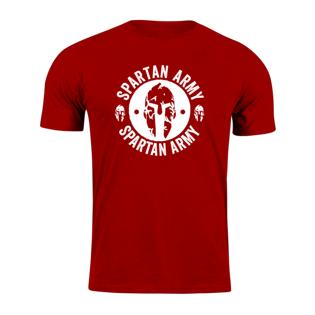 DRAGOWA spartan army Archelaos tricou scurt 160 g/m², roșu