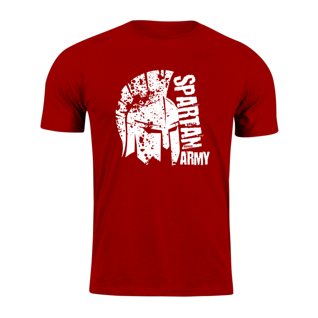 DRAGOWA spartan army tricou scurt León 160 g/m², roșu