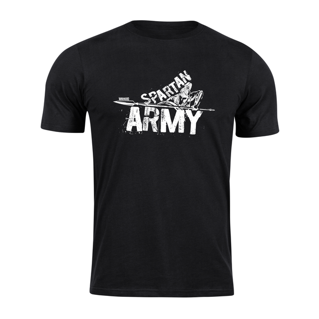 DRAGOWA spartan army tricou scurt Nabis 160 g/m², negru