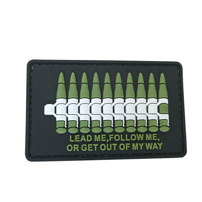 WARAGOD Lead me emblemă PVC